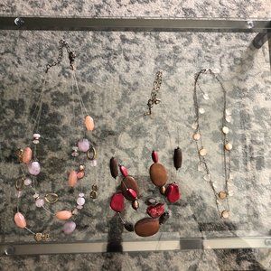 Bundled 3 Multi-Stranded Necklaces